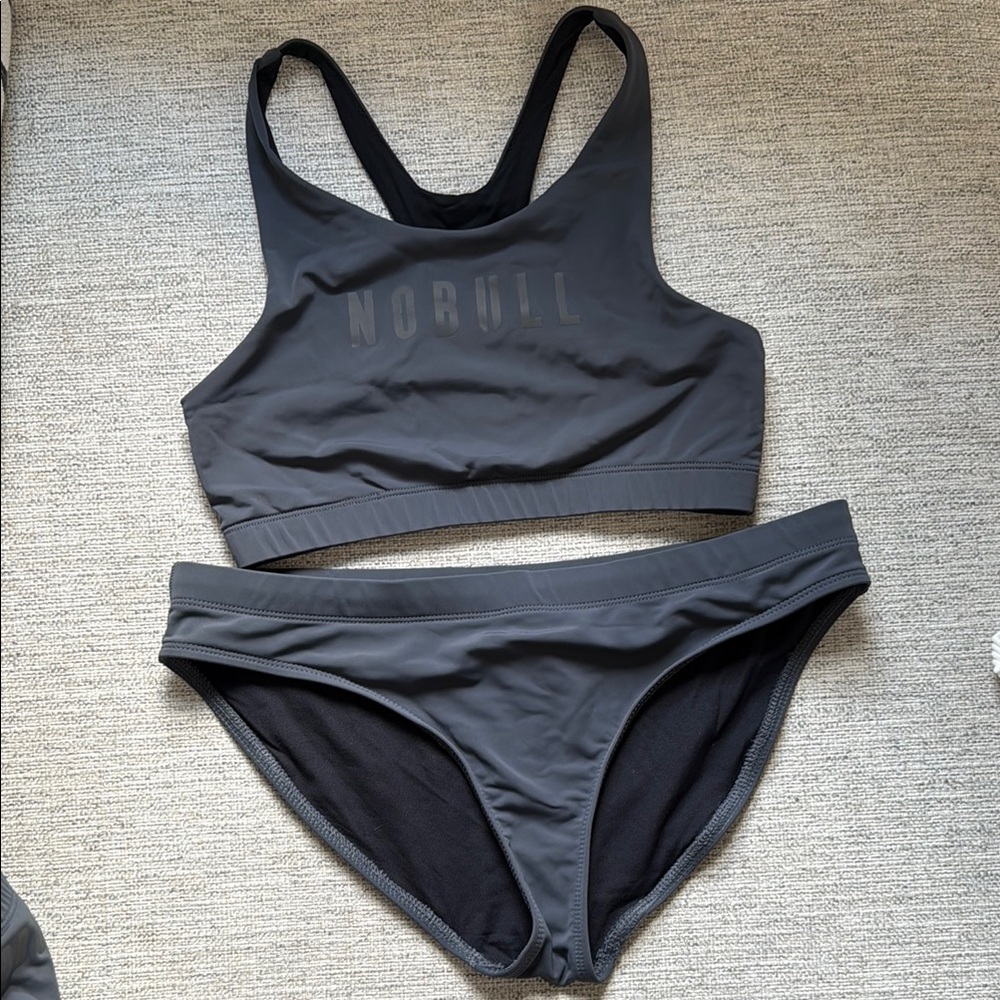 COPY - NOBULL Gray Bikini Set